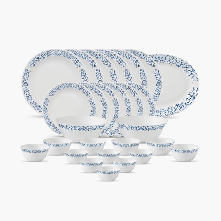SOLITAIRE Ivory 27Pcs Opalware Dinner Set