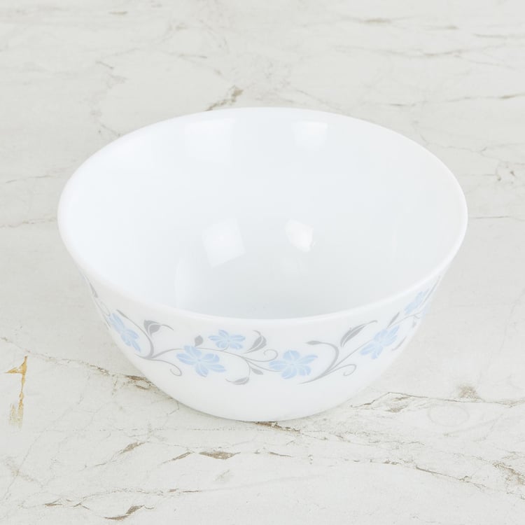 SOLITAIRE Grace Blue Floral Print Soup Bowl