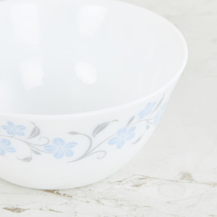 SOLITAIRE Grace Blue Floral Print Soup Bowl