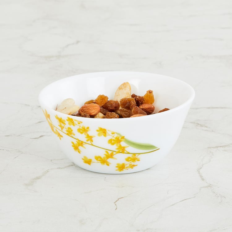 SOLITAIRE Ivory Printed Veg Bowl