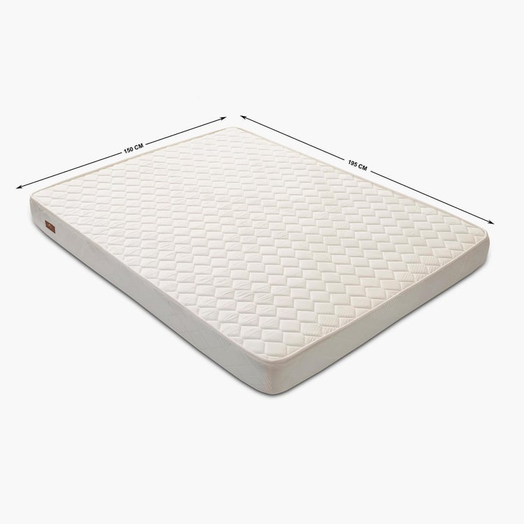 Restomax Executive 5-Inches Foam Queen Mattress, 150x195cm - White