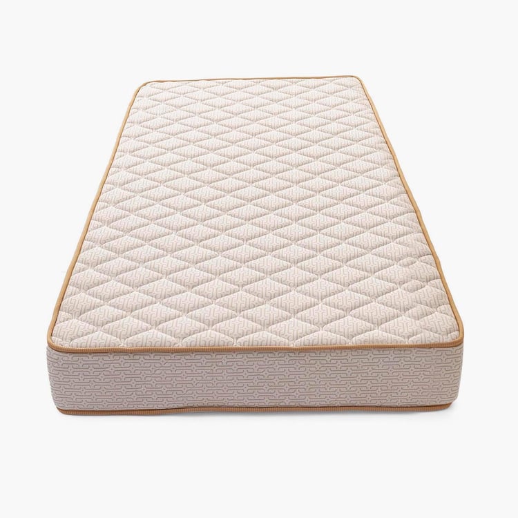 Restomax Pro Beige 8-Inch Bonnel Spring Single Mattress - 90x190cm