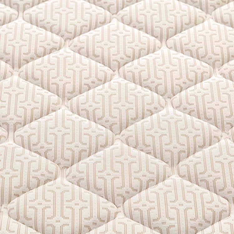 Restomax Pro Beige 6+1-Inch Bonnel Spring Single Mattress With Pillow Top - 90x190cm