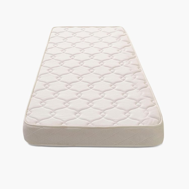 Restofit Ultima White 6-Inch Orthopedic Coir Single Mattress With Bonded Foam - 90x190cm