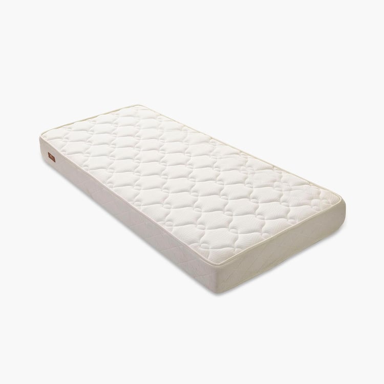 Restofit Ultima White 6-Inch Orthopedic Single Mattress With Bonded Foam And Memory Foam - 90x190cm