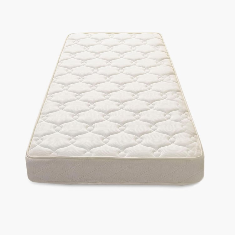 Restofit Ultima White 6-Inch Orthopedic Single Mattress With Bonded Foam And Memory Foam - 90x190cm