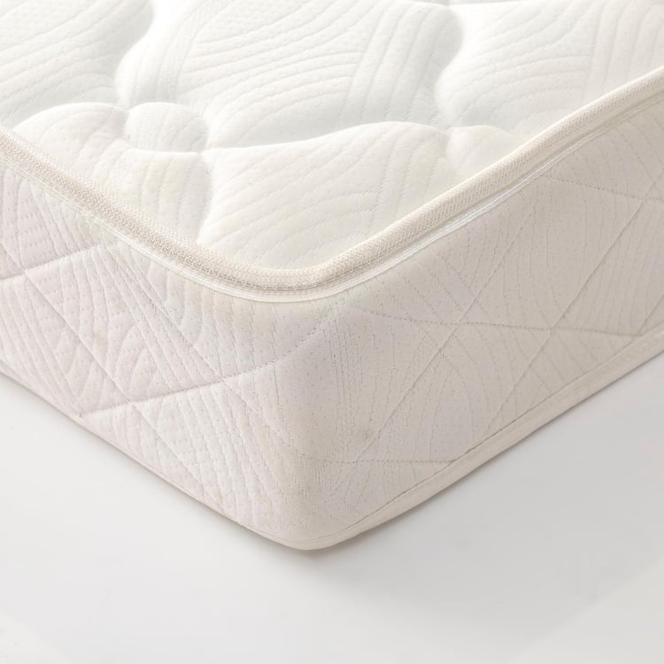 Restofit Ultima White 6-Inch Orthopedic Single Mattress With Bonded Foam And Memory Foam - 90x190cm