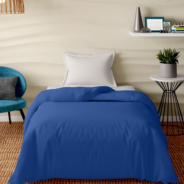 PORTICO Supercale Classic Blue Single Bed Bamboo Duvet Cover