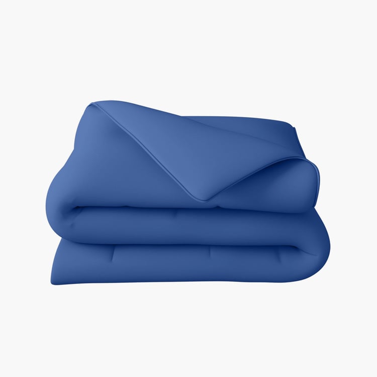 PORTICO Supercale Classic Blue Single Bed Bamboo Duvet Cover