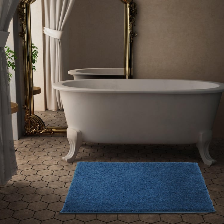 Spaces Large Size Day2Day Textured Bathmat - 80 X 50 Cm