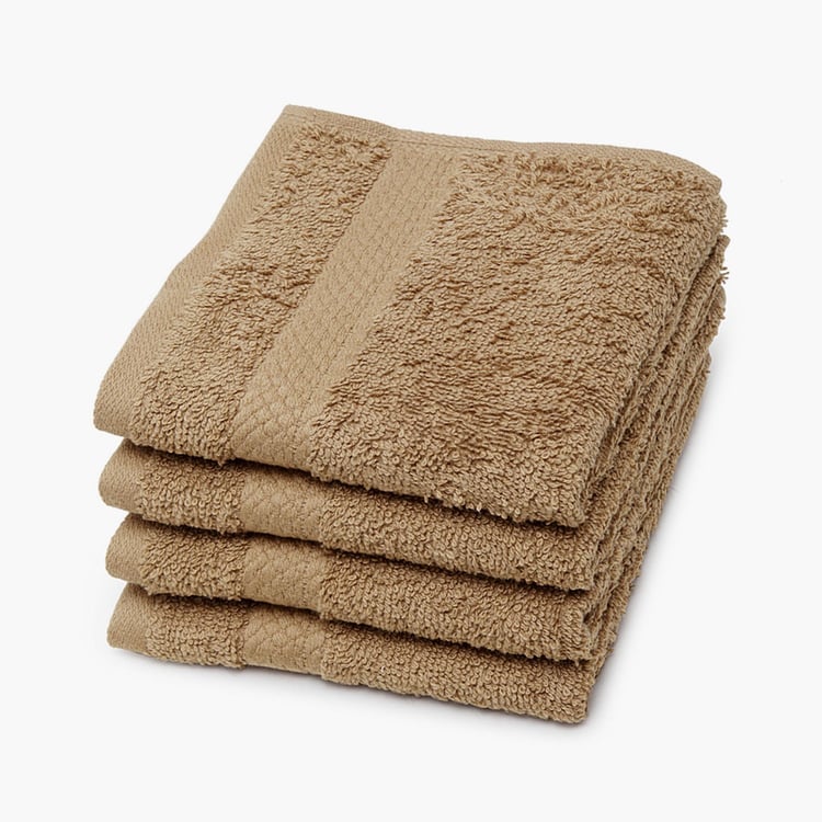 SPACES Core Seasons Best Quick Dry Face Towel - Set Of 4 - 30 x 30 cm