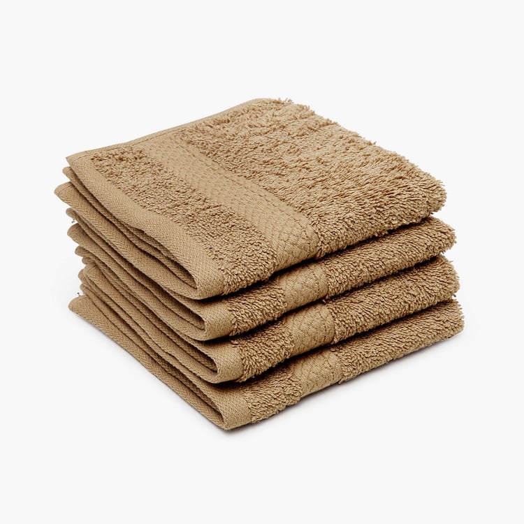 SPACES Core Seasons Best Quick Dry Face Towel - Set Of 4 - 30 x 30 cm