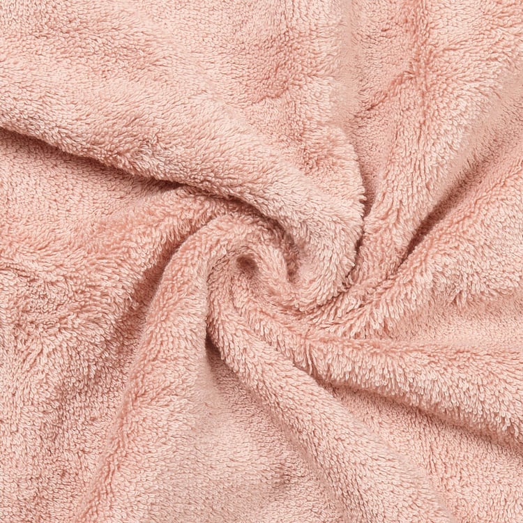 SPACES Renaissance - Pink Solid Soft Cotton Bath Towel - 89cm x 172cm