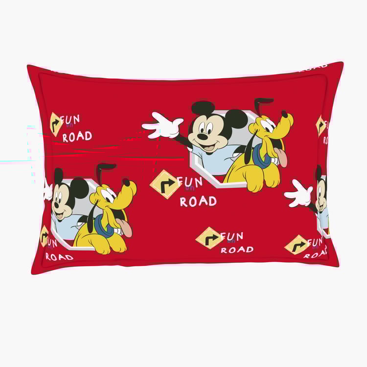 SPACES Disney Mickey Printed 2-Piece Bedsheet Set - 150 x 220 cm