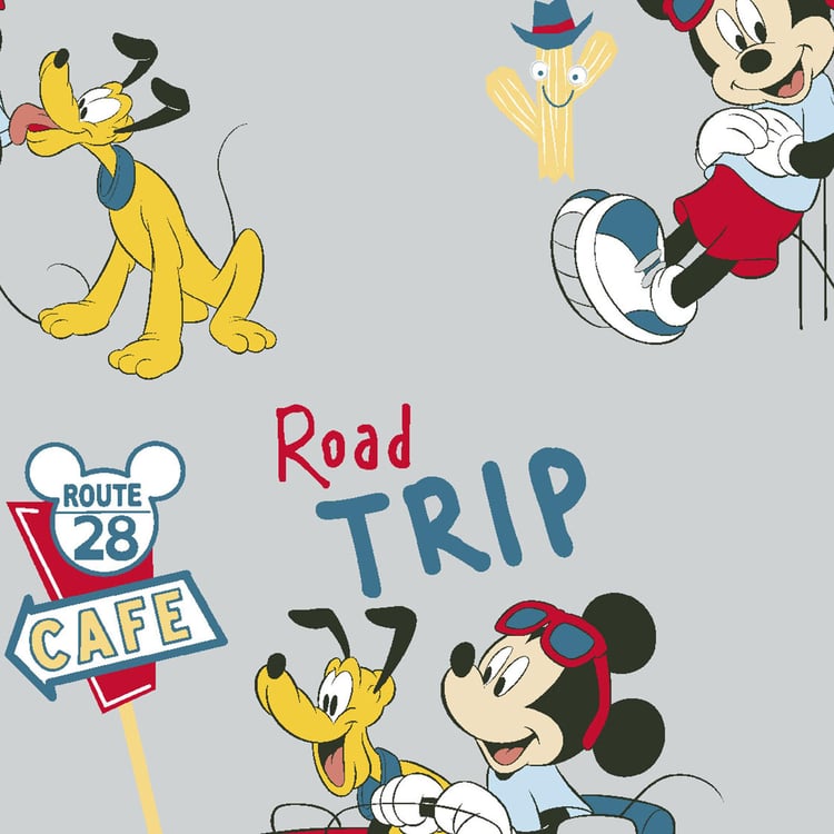 SPACES Disney Mickey Printed 2-Piece Bedsheet Set - 150 x 220 cm