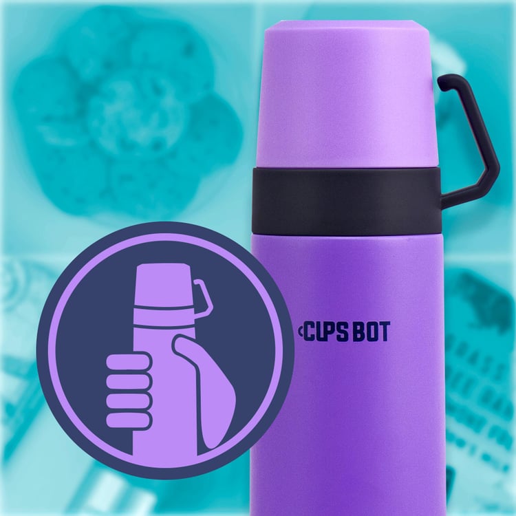 WONDERCHEF Cups-Bot Water Bottle - 500 ml