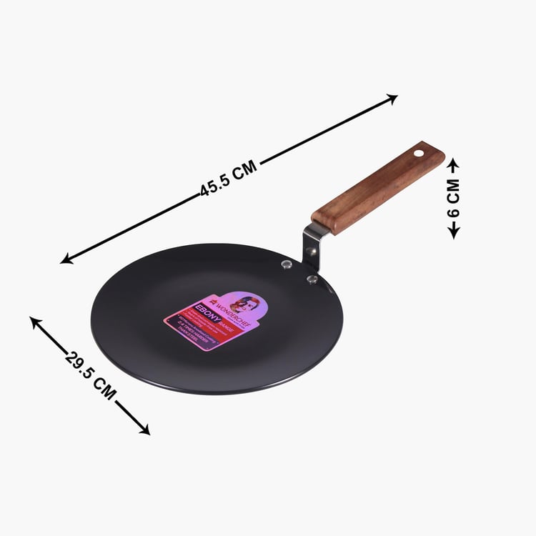 WONDERCHEF Ebony Roti Tawa - 29.5 cm