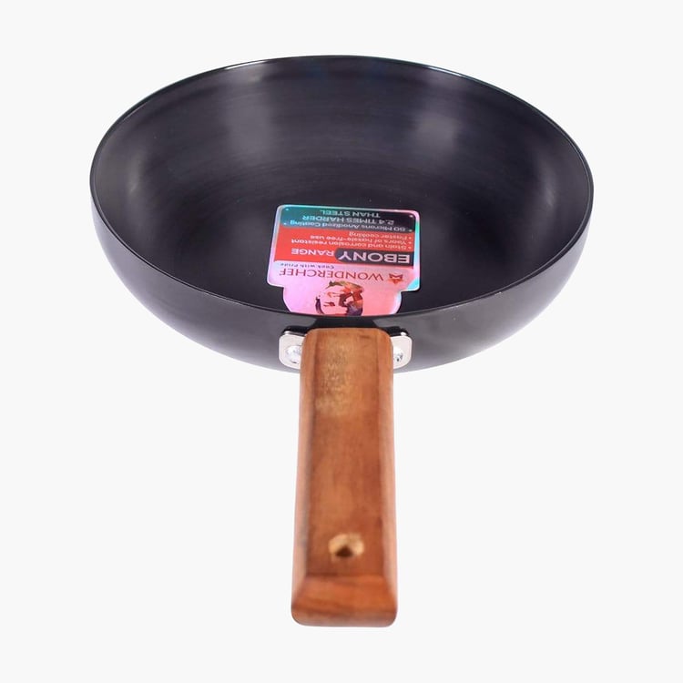 WONDERCHEF Ebony Deep Frying Pan with Lid  - 20 cm