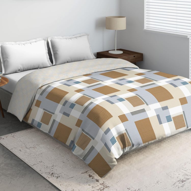 D'DECOR Printed Double Comforter - 229 x 274 cm