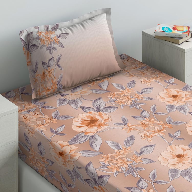 D'DECOR Primary Printed 2-Pc. Single Bedsheet Set - 152 x 229 cm