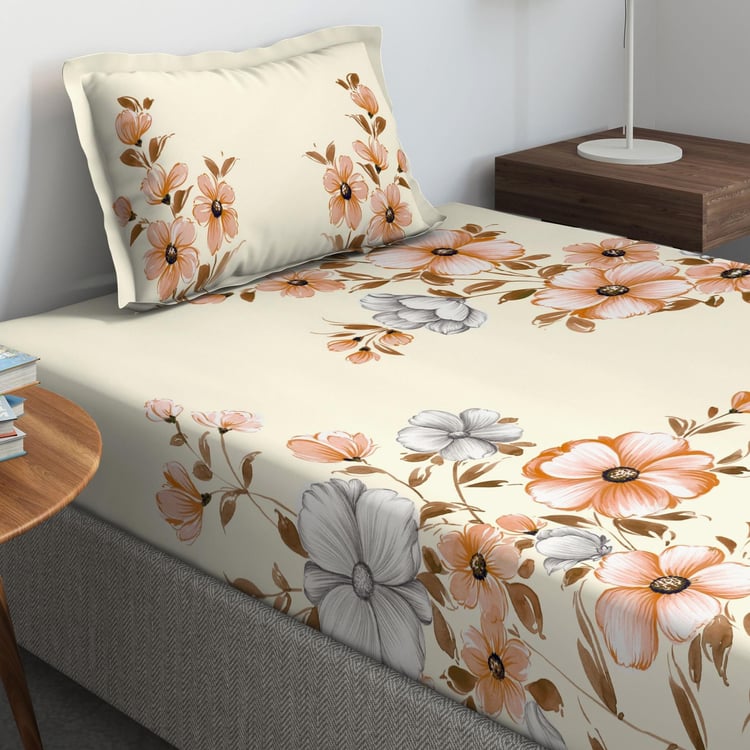 D'DECOR Primary Printed 2-Pc. Single Bedsheet Set - 152 x 229 cm