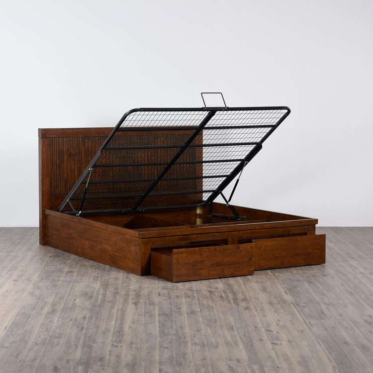 Buy Harmony Brio King Size Bed with Hydraulic Storage 180 x 195 cm