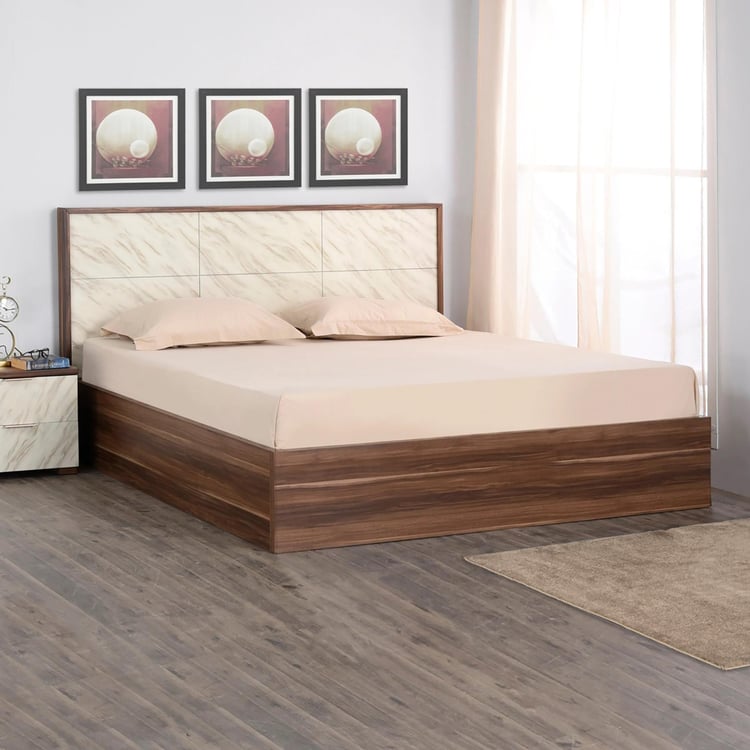 Antonio Reno King-Size Bed with Hydraulic Storage - 193x208cm