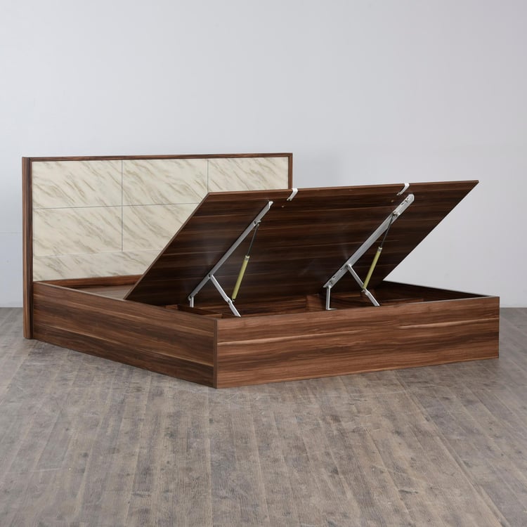 Antonio Reno King-Size Bed with Hydraulic Storage - 193x208cm