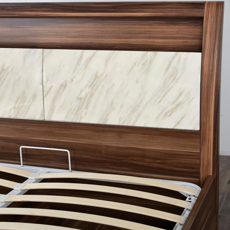 Antonio Savio King-Size Bed with Hydraulic Storage and Drawer