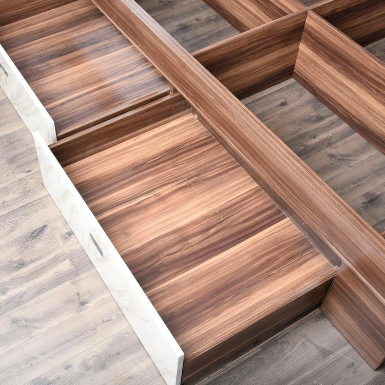 Antonio Savio King-Size Bed with Hydraulic Storage and Drawer