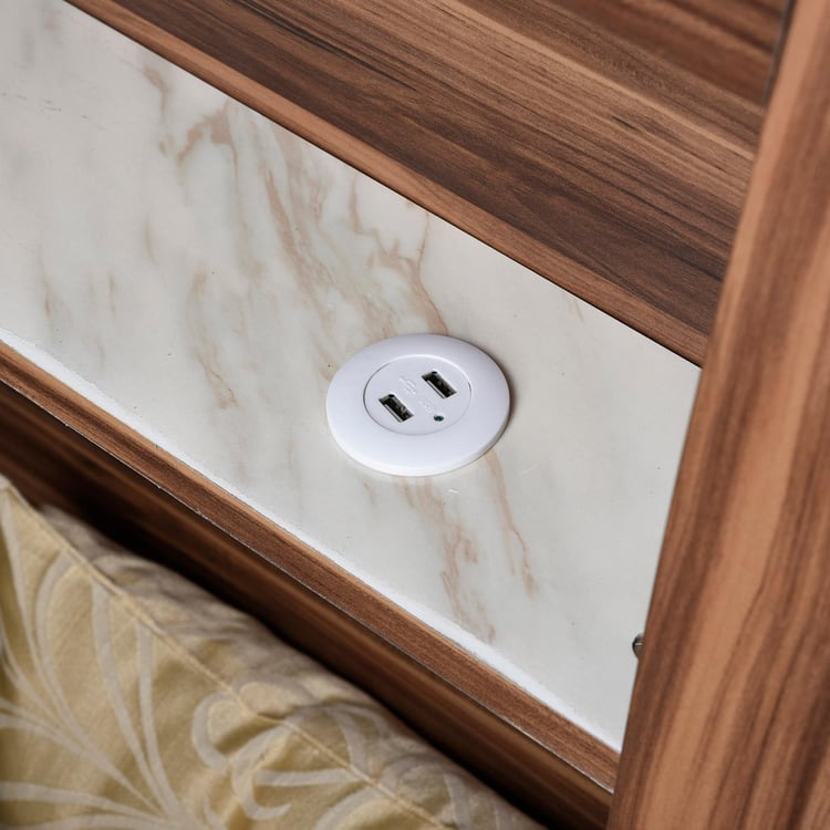 Antonio Savio Queen-Size Bed with Hydraulic Storage - 159x214cm