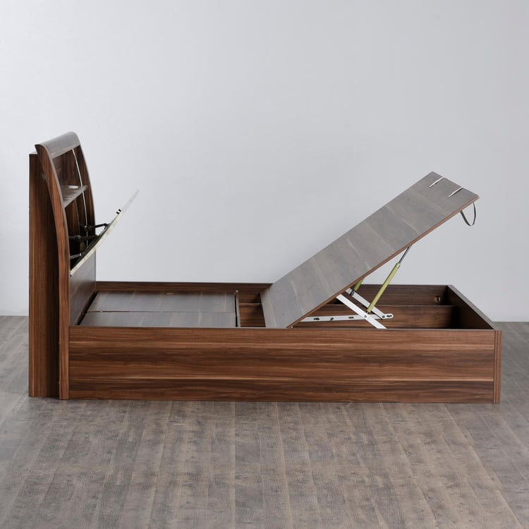 Antonio Savio Queen-Size Bed with Hydraulic Storage - 159x214cm