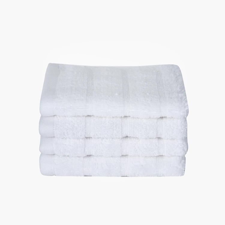 Maspar Striped Face Towel-Set of 4- 30 x 30 cm