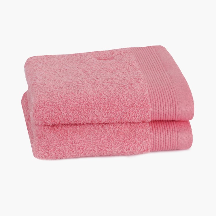 MASPAR Solid Hand Towel - Set of 2 - 40 x 70 cm