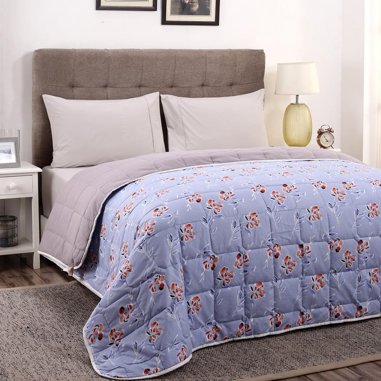 MASPAR Modern Sanctuary Reversible Double Bed Quilt - 2.28 x 2.65 m