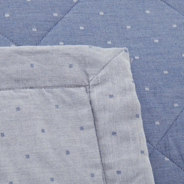 MASPAR Polka-Dot Print Single Quilt Blanket - 152 x 250 cm