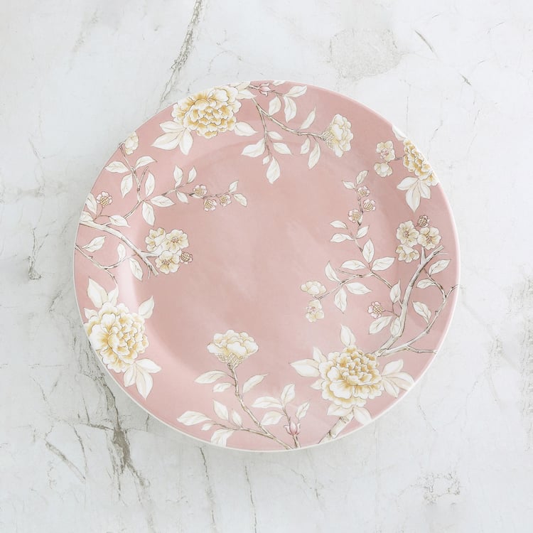 Alora Stoneware Floral Printed Side Plate - 23cm