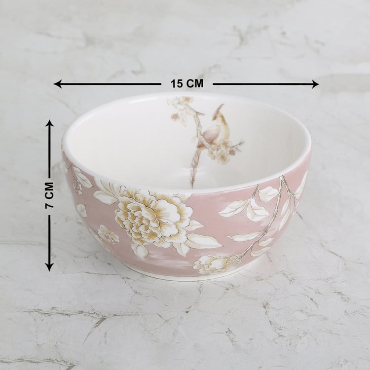 Alora Floral Printed Cereal Bowl