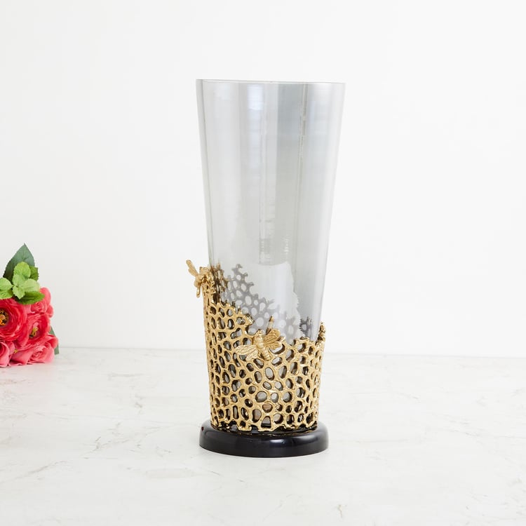 Get The Look Honey Bee Textured Vase