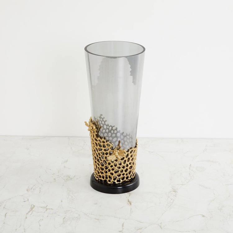 Get The Look Honey Bee Textured Vase