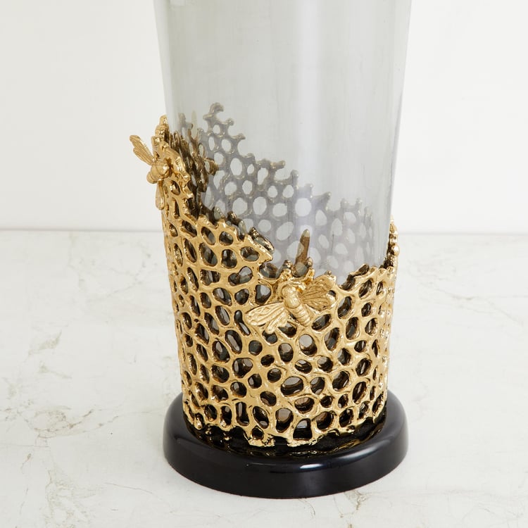 Get The Look Honey Bee Textured Vase