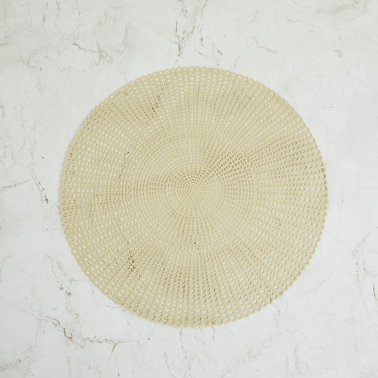 Cinder Spiral PVC Round Placemat