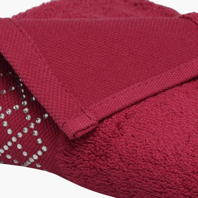 PORTICO Textured Hand Towel - 40 x 60 cm
