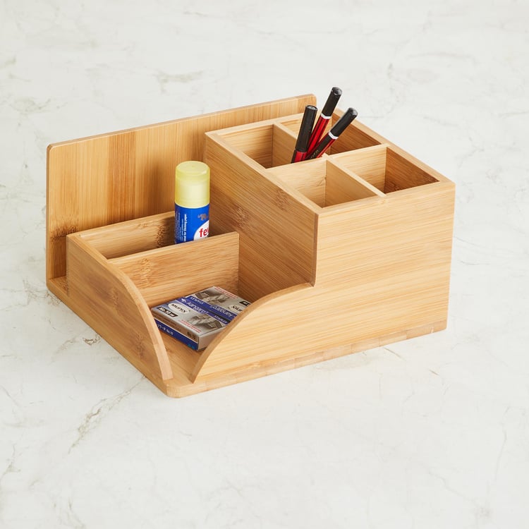 Regan Bamboo Desktop Organiser