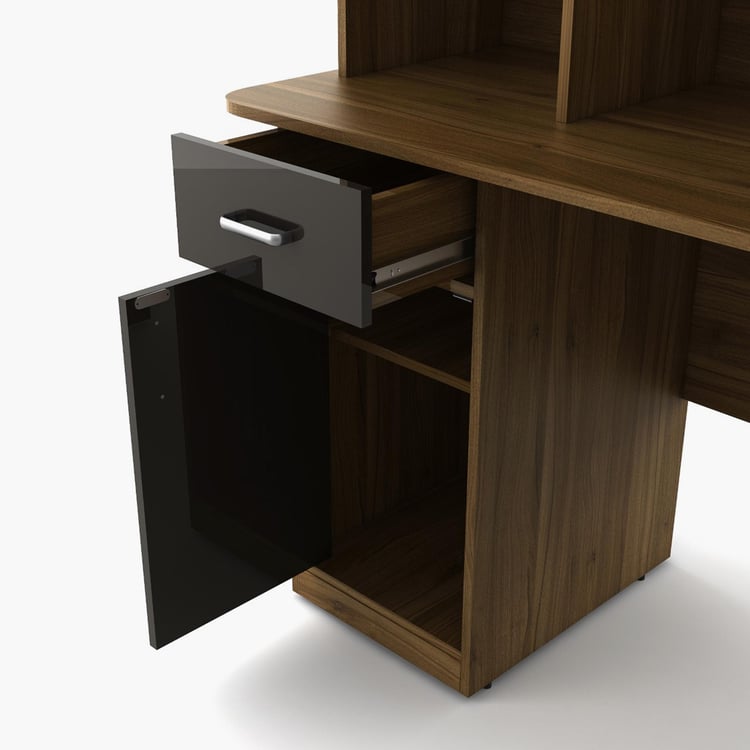 Quadro Aero Desk - Brown