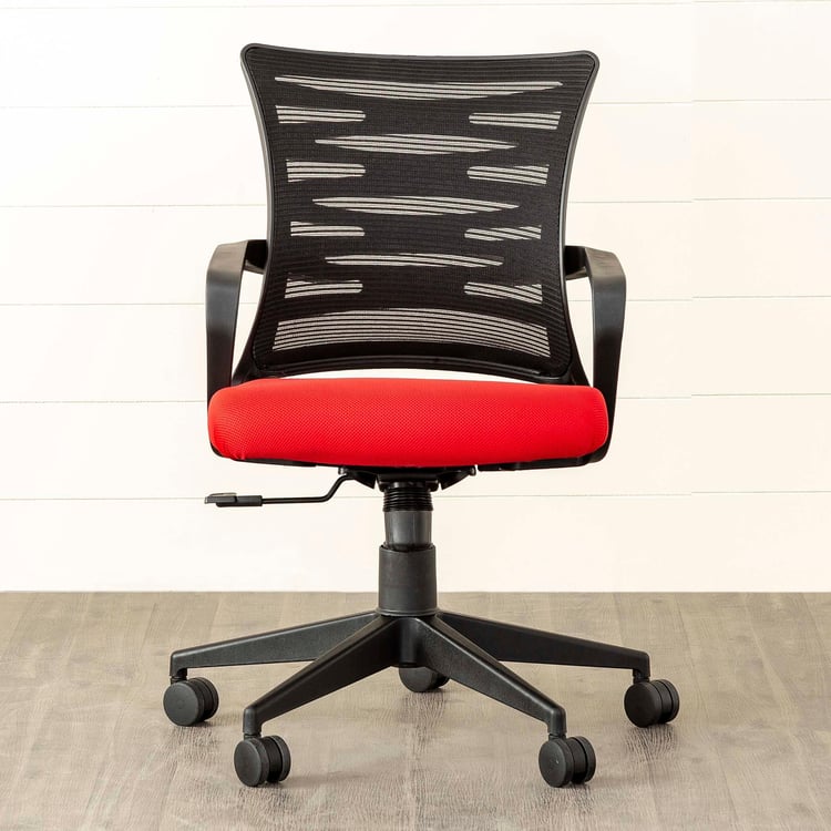 Lewis Nxt Red Magnus Mesh Office Chair