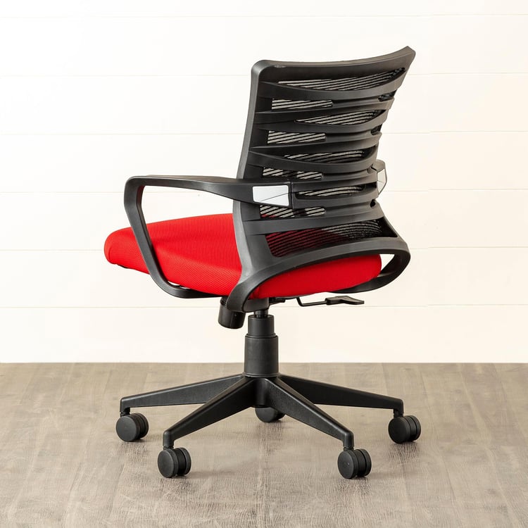 Lewis Nxt Red Magnus Mesh Office Chair