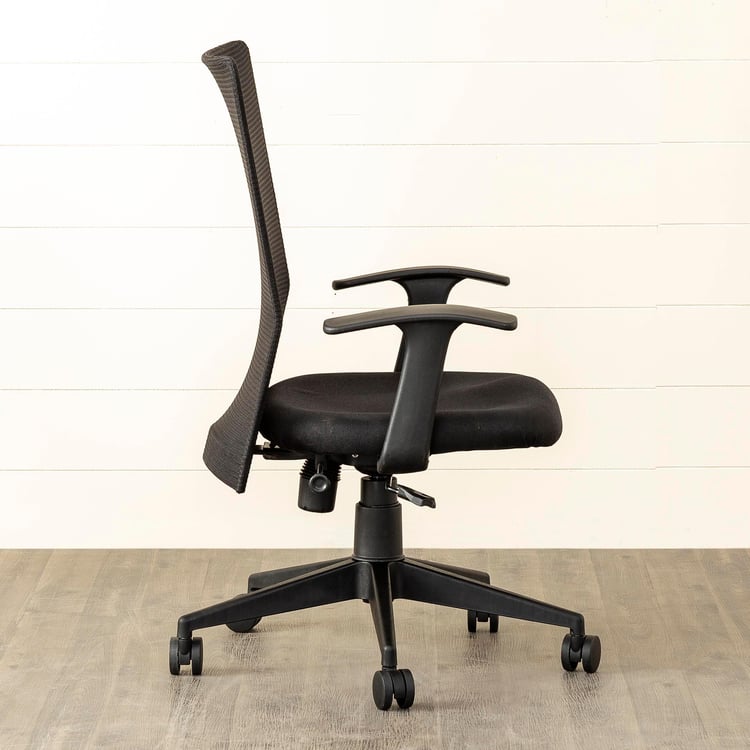 Quadro Nxt Black Mesh Back Study Chair