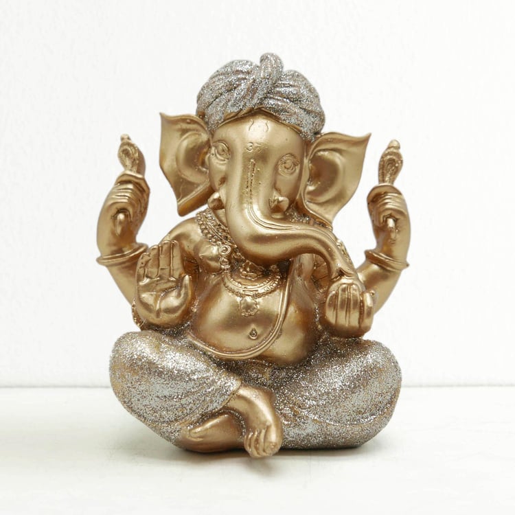 Corsica Polyresin Ganesha Figurine