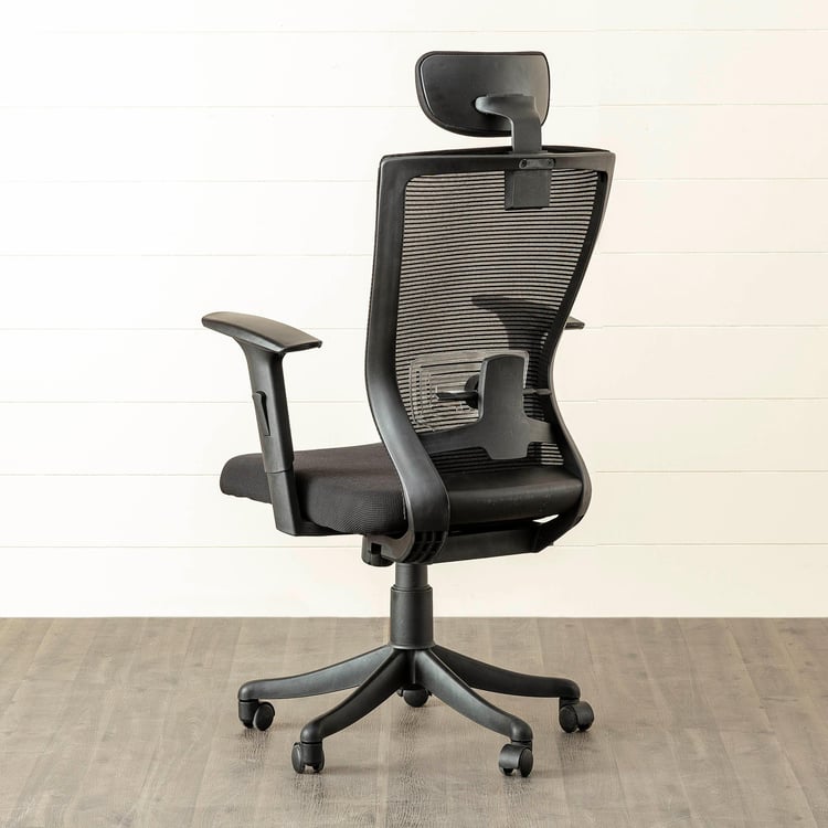 Antonio Mesh High Back Office Chair - Black